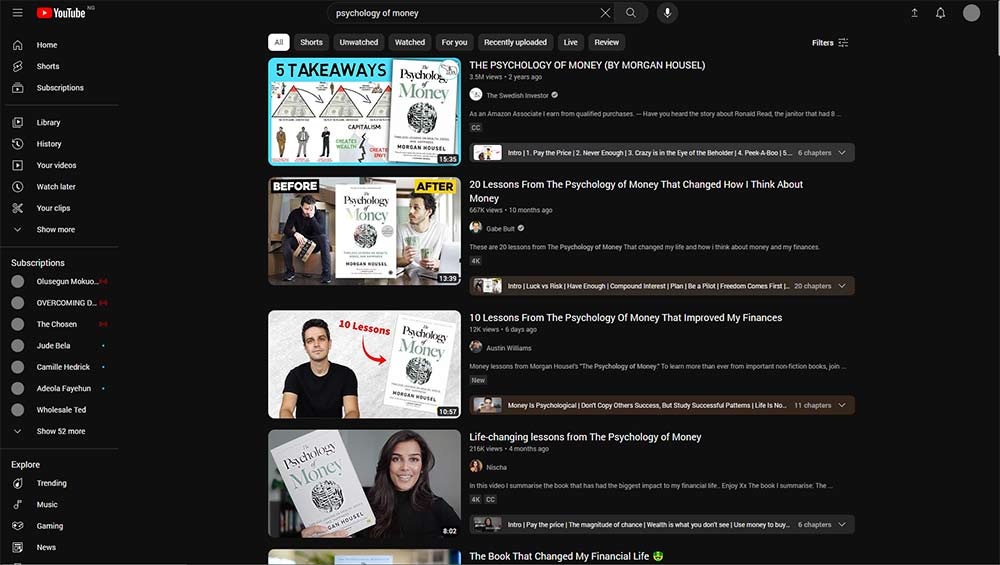 make money online in Nigeria by watching videos on YouTube